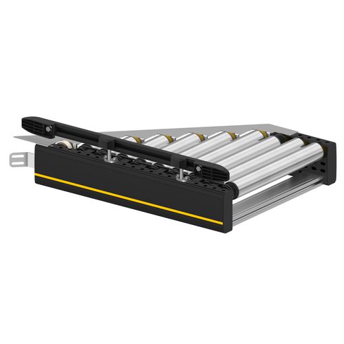 Transportador de banda - RM 8230 - Interroll - de rodillos / convergente / de alimentación