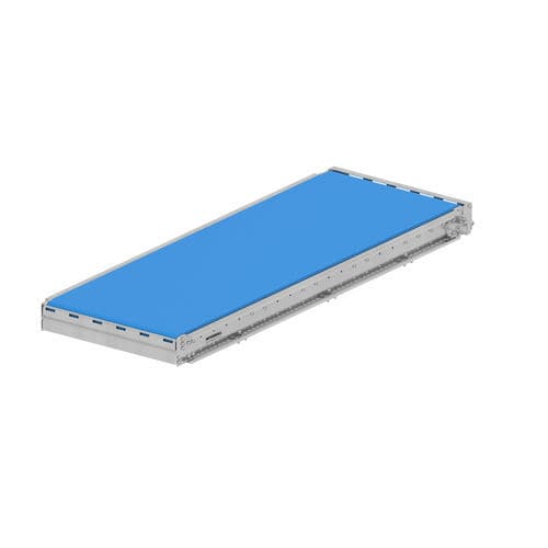 Transportador de cinta modular - SH11 series - Interroll - horizontal / inclinado / recto