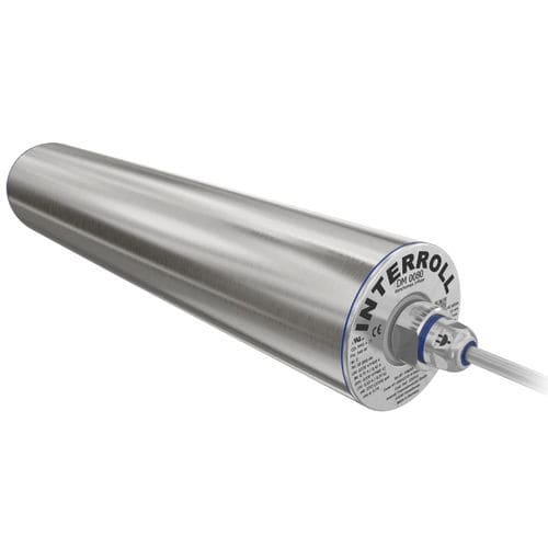 Mototambor asíncrono - DM 0080 - Interroll - síncrono / trifásico / para transportador