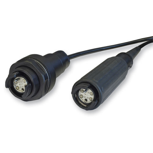 Conector de haz expandido - X-BEAM  - DIAMOND SA - óptico / redondo / macho
