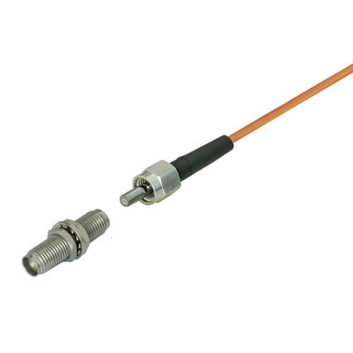 Conector óptico - F-SMA - DIAMOND SA - de fibras ópticas / FSMA / circular