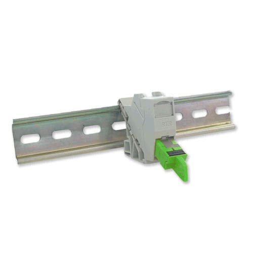 Adapter óptico dúplex - E-2000® - DIAMOND SA - de plástico