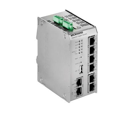 Conmutador Ethernet no administrable - EQQ series  - DIAMOND SA - 7 puertos / Gigabit Ethernet / de fibras ópticas