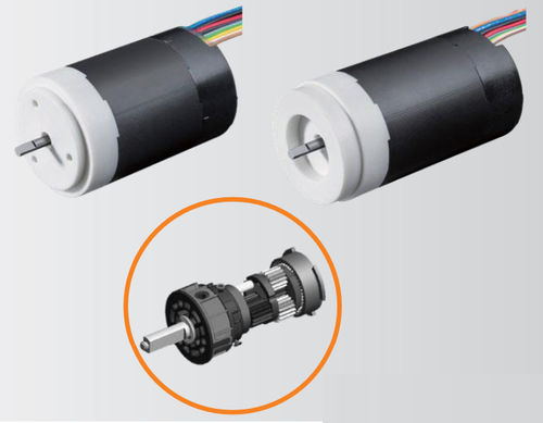 Motorreductor eléctrico AC - ECI-040 series - Johnson Electric - DC brushless / de dientes rectos / de ejes paralelos