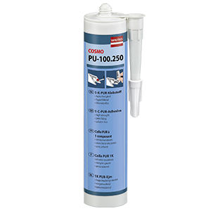 Cola poliuretano - COSMO PU-100.250 - Weiss Chemie - para metal / para termoplásticos / para cerámica