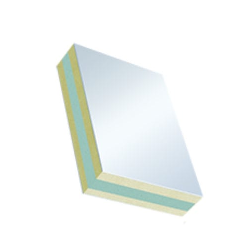 Panel sándwich alma de poliestireno expandido - PVCR-XPS/TK - Weiss Chemie - cara de PVC / para puerta / térmico