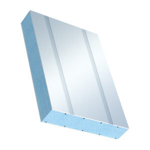 Panel sándwich alma de poliestireno expandido - Weiss Chemie - cara de PVC / para muro / para tabique