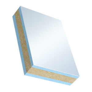 Panel sándwich alma de poliestireno expandido - PVCR - Weiss Chemie - cara de PVC / para tabique / para conducto