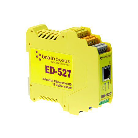 Módulo de E/S digital - ED-527 - Brainboxes - RS485 / TTL / Modbus