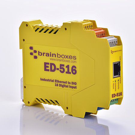 Módulo de E/S digital - ED-516 - Brainboxes - Ethernet / RS485 / TTL