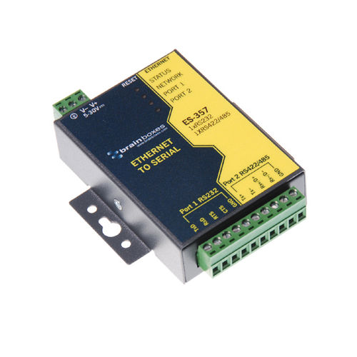 Convertidor en serie - ES-357 - Brainboxes - Ethernet / RS-485 / RS422