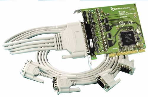 Tarjeta de interfaz PCI - UC-346 - Brainboxes - en serie / RS-485 / industrial