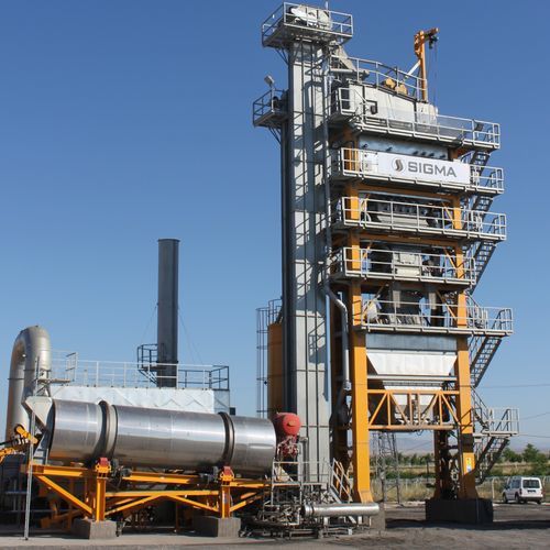 Planta de asfalto transportable - COMPACT 1500 - SIGMA ASPHALT TECHNOLOGY - estacionaria