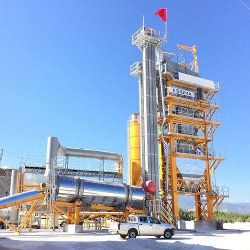 Planta de asfalto transportable - COMPACT 2500  - SIGMA ASPHALT TECHNOLOGY - estacionaria