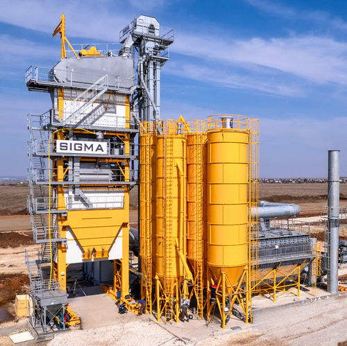 Planta de asfalto estacionaria - PRIMA 320 - SIGMA ASPHALT TECHNOLOGY