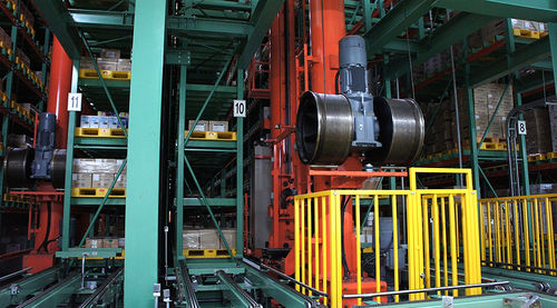 Transelevador para sistema de organización - STC - Shin Heung Machine Company (SMC)