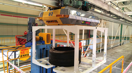 Puente grúa monorriel - EMS - Shin Heung Machine Company (SMC)