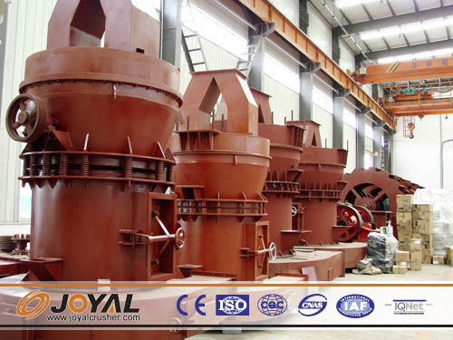 Molino para mineral - MTM - Shanghai Joyal Machinery Co., Ltd. - trapezoidal / vertical