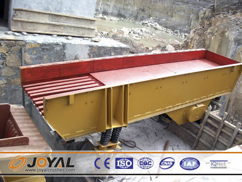 Tamizadora para minas - GZD-1300×4900 - Shanghai Joyal Machinery Co., Ltd. - vibratorio de alimentación / para productos a granel