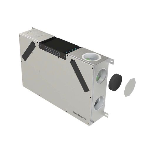 Unidad de ventilación de alto rendimiento - RCC 220P2 - Dantherm Group - para fijación al plafón