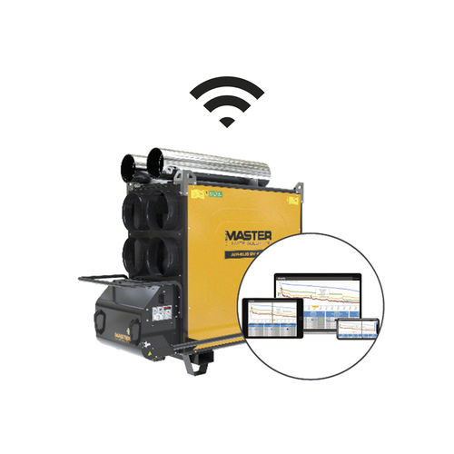 Sistema de supervisión a distancia - InfoAir - Dantherm Group - de condiciones para máquina / de alarma