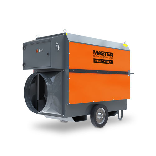 Aerotermo de aceite - Heylo K 160 InfoAir - Dantherm Group - móvil / industrial