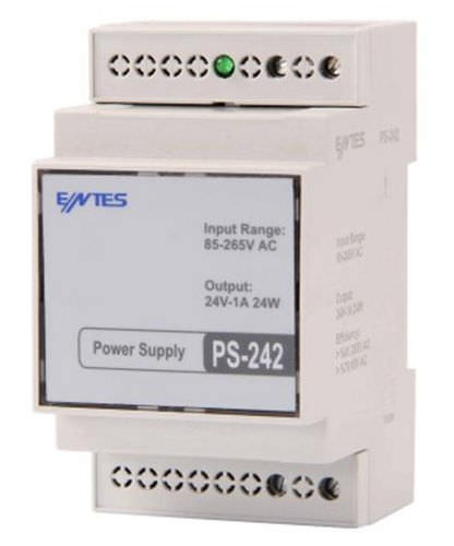 Alimentación eléctrica en riel DIN -  PS-242 - ENTES - AC/DC / con protección contra cortocircuitos