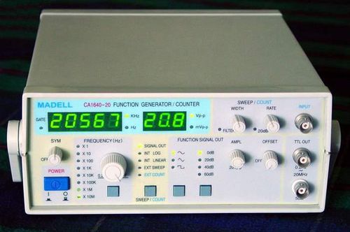 Frecuencímetro analógico - CA1640-20 / CA1640P-20 - Madell Technology