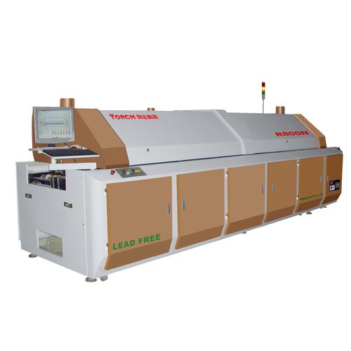 Máquina de soldadura blanda por refusión - R800N - Beijing Torch SMT Co., Ltd. - semiautomática / para circuito impreso / para componentes electrónicos