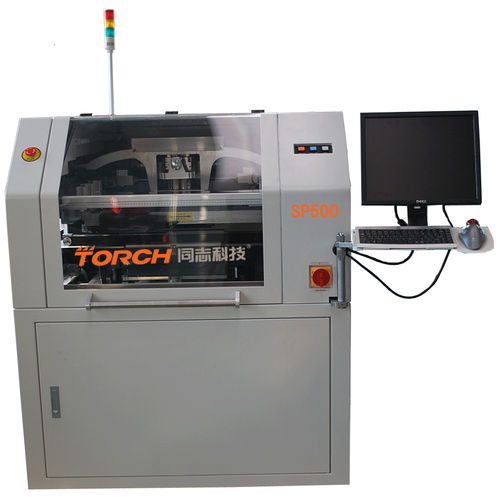 Máquina de serigrafia automática - SP500 - Beijing Torch SMT Co., Ltd. - monocroma / de alta precisión / en plano