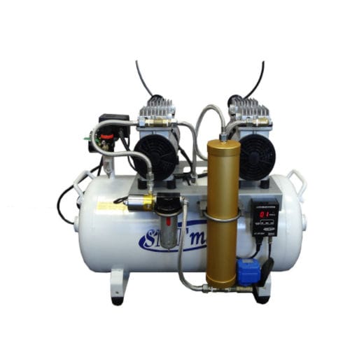 Compresor de pistón - SL-140 - SMT MAX - de aire / DC / con ruedas