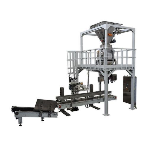 Ensacadora vertical - OMS - BL Mediterraneo S.r.l. - semiautomática / para polvos / para granulados