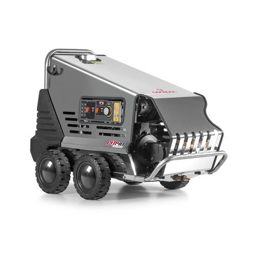 Limpiador de alta presión de agua caliente - CI H40 EM INOX - Comac spa - trifásico / móvil / de acero inoxidable