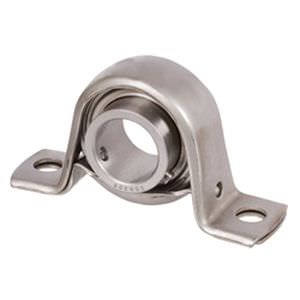 Bloque cojinete de placa - SSBPP - MÄDLER GmbH - de bolas / de acero inoxidable