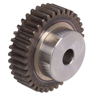 Engranaje recto - 21488112 	 - MÄDLER GmbH - de dientes rectos / con cubo / de acero