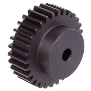 Engranaje recto - 29311010 - MÄDLER GmbH - de dientes rectos / con cubo / de POM