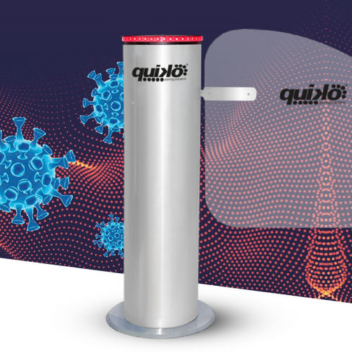 Torniquete para tráfico intenso - QUIKO ITALY - con distribuidor