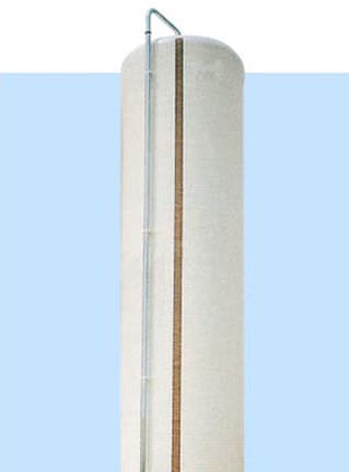 Silo de PRFV - E vtr Series - Eurofim - flexible / para polvo / para cereales