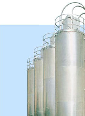 Silo de fondo cónico - E Series - Eurofim - de acero inoxidable / de aluminio / para la industria