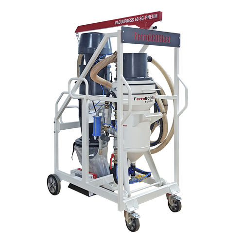 Arenadora manual - Vacuupress  - FerroECOBlast - a presión / móvil