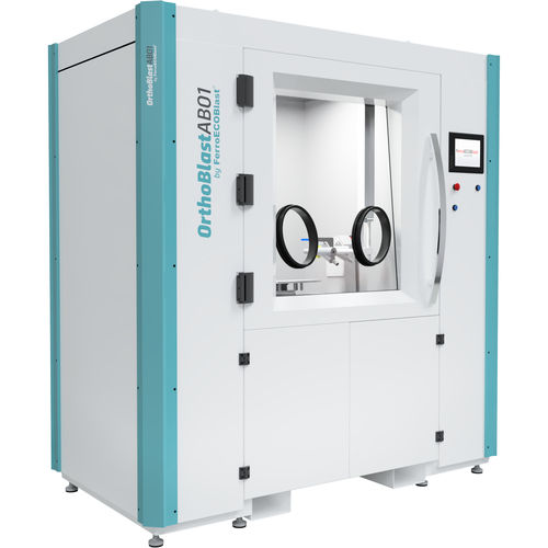 Arenadora automática - OrthoBlast AB01 - FerroECOBlast - a presión / con inyector / con aspiración integrada