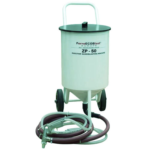 Arenadora manual - ZP series - FerroECOBlast - con inyector / para tratamiento de superficie