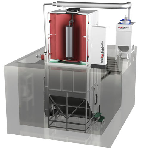 Arenadora automática - BoilerBlast Orbital ECO - FerroECOBlast - a presión