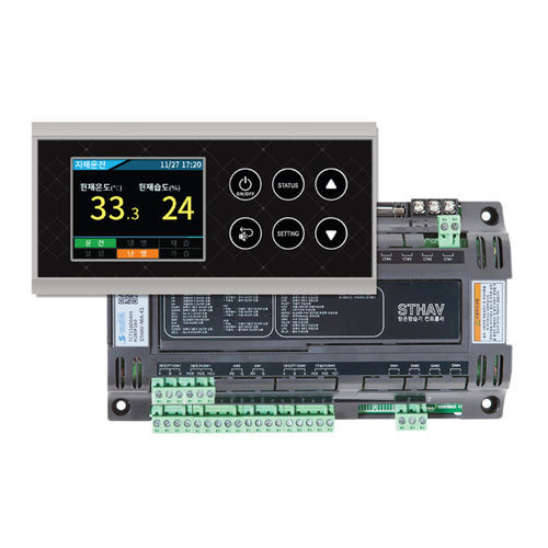 Controlador y limitador de temperatura con pantalla LCD - STHAV-MA - Seungil Electronics - analógico / programable / de calor