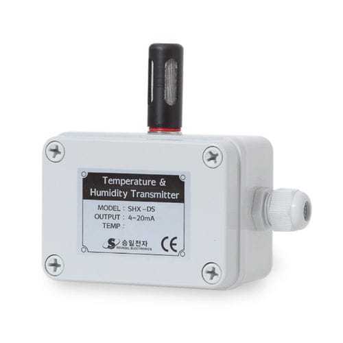 Sensor de temperatura y de humedad relativa - SHX-DS-A4-PA - Seungil Electronics - de pared / instalado en conducto / Pt100