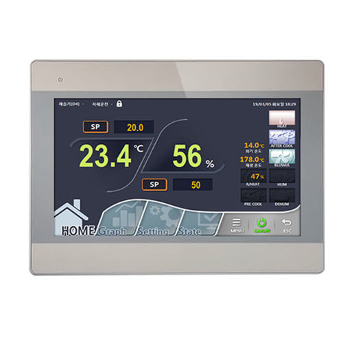 HMI con pantalla táctil capacitiva - AVDP-V7 - Seungil Electronics - empotrable / 800 x 480 / VIA
