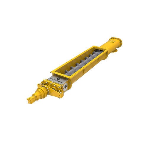 Alimentador de doble tornillo - SERIP FRANCE - de bomba / de lodo / continuo