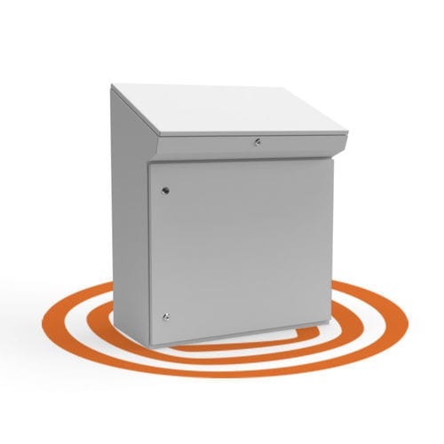 Pupitre de control - 03 series - häwa GmbH - de chapa de acero