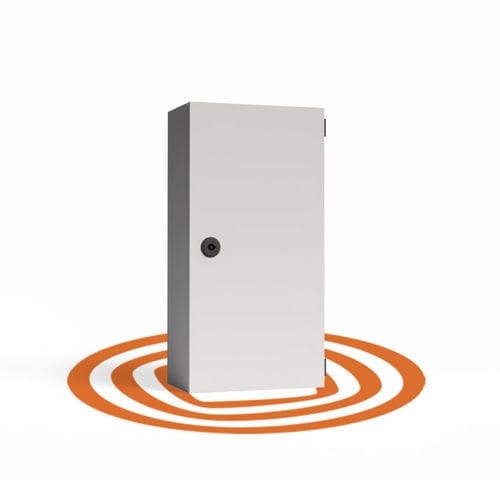 Caja eléctrica de pared - K series - häwa GmbH - de distribución / de chapa de acero / IP55
