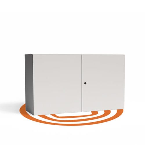 Caja eléctrica de pared - 3339 series - häwa GmbH - de distribución / de acero / de chapa de acero